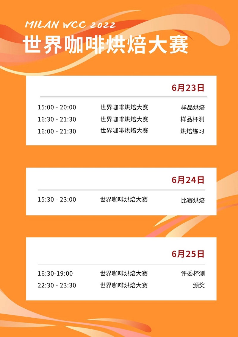 帶你去米蘭雲觀賽！6月24-26日北京時間15點開賽！世界級咖啡賽事總決賽火熱歸來！